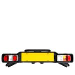 Peruzzo Parma 3 – Anhängerkupplungs-Fahrradträger für 3 Fahrräder (schwarz)-Neu – Bild 2