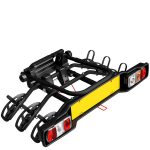 Peruzzo Parma 3 – Anhängerkupplungs-Fahrradträger für 3 Fahrräder (schwarz)-Neu – Bild 4