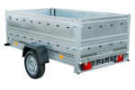 Pkw Anhänger Kipper 230×125 Garden Trailer 230 KIPP Unitrailer 750 kg mit Stützrad und zusätzlichen Bordwänden-Neu – Bild 12