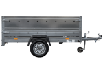 Pkw Anhänger Kipper 230×125 Garden Trailer 230 KIPP Unitrailer 750 kg mit Stützrad und zusätzlichen Bordwänden-Neu – Bild 4