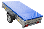 Pkw-Kippanhänger Garden Trailer 230 KIPP [230 cm x 125 cm] mit Flachplane, Stützrad und Planenträger-Neu – Bild 8