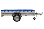 Pkw-Kippanhänger Garden Trailer 230 KIPP [230 cm x 125 cm] mit Flachplane, Stützrad und Planenträger-Neu – Bild 6