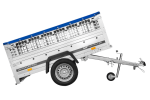 Pkw Planenanhänger GARDEN TRAILER 200 KIPP mit Laubgitteraufsatz, Stützrad, Flachplane und Planenträger-Neu – Bild 11