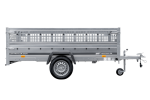 Trailer Anhänger GARDEN TRAILER 264 KIPP mit Gitteraufsatz und Stützrad-Neu – Bild 10