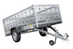 Trailer Anhänger GARDEN TRAILER 264 KIPP mit Gitteraufsatz und Stützrad-Neu