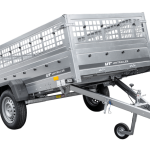 Trailer Anhänger GARDEN TRAILER 264 KIPP mit Gitteraufsatz und Stützrad-Neu