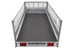 Trailer Anhänger GARDEN TRAILER 264 KIPP mit Gitteraufsatz und Stützrad-Neu – Bild 12