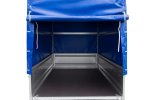 Ungebremster Anhänger 230×125 UNITRAILER FORCE 230 KIPP mit H-1100 Spriegel und blauer Hochplane-Neu – Bild 13