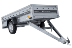 Anhänger 264×125 UNITRAILER FORCE 264 KIPP ungebremst mit H-1100 Rahmen und grauer Plane-Neu – Bild 23