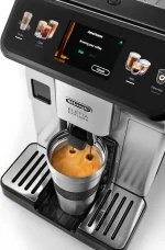 De'Longhi Eletta Explore ECAM450.55.S Kaffeevollautomat Silber – Bild 5