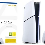 Sony PlayStation 5 PS5 Slim Disc Edition 1TB Konsole inkl. 2 DualSense Wireless Controller | 4K | 8K | 120 Hz | Blu-ray
