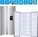 PKM SBS444EIXWD Side-by-Side Kühlschrank 439 L NoFrost mit Wasserspender Inox – Bild 4