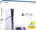 Sony PlayStation 5 PS5 Slim Disc Edition 1TB Konsole inkl. 2 DualSense Wireless Controller | 4K | 8K | 120 Hz | Blu-ray – Bild 2