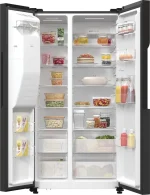 Gorenje NRR9185ESBXL Side-by-Side Kühlschrank 566 L NoFrost Plus IceMaker Schwarz – Bild 4