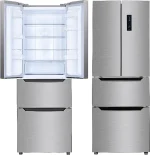 WOLKENSTEIN FD351.4NF IX French Door Kühlschrank 320 L NoFrost Touch Control Inox