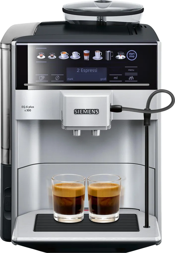 coffe Siemens EQ.6 plus s300 Kaffeevollautomat – Bild 1